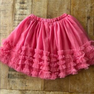 Gymboree Vibrant Pink Tulle Skirt size 8
